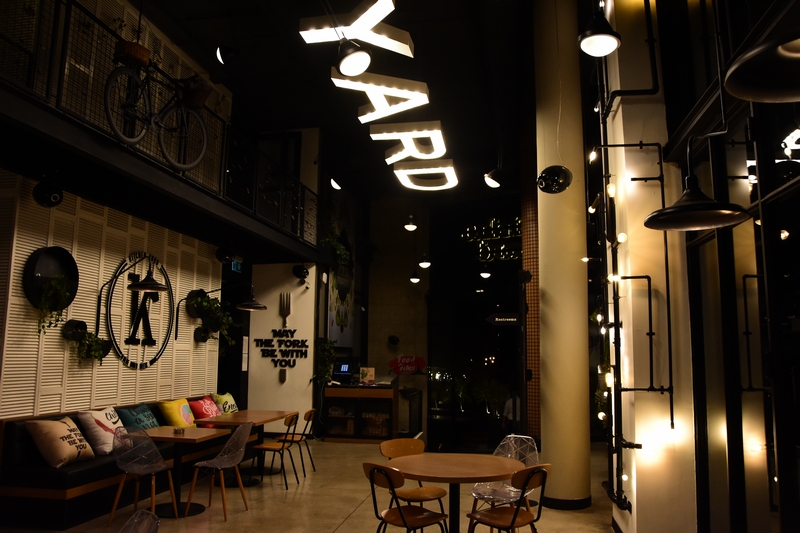 Kitchen Yard on Saturday Night